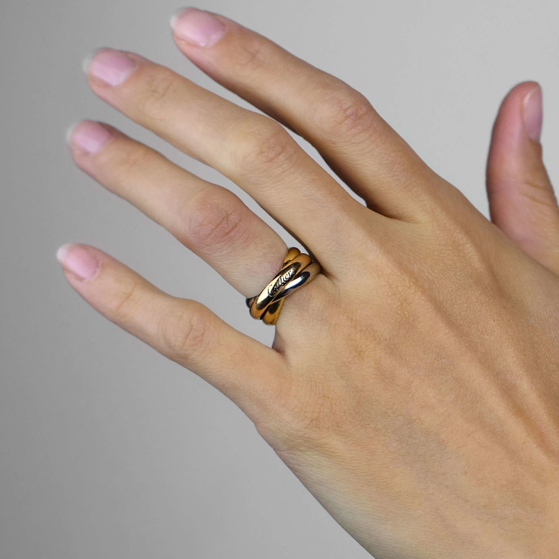 Cartier Three-Band Rolling Ring