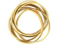 18ct Gold Six Band Russian Wedding Ring