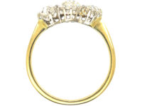 18ct Gold Three Stone Diamond Ring