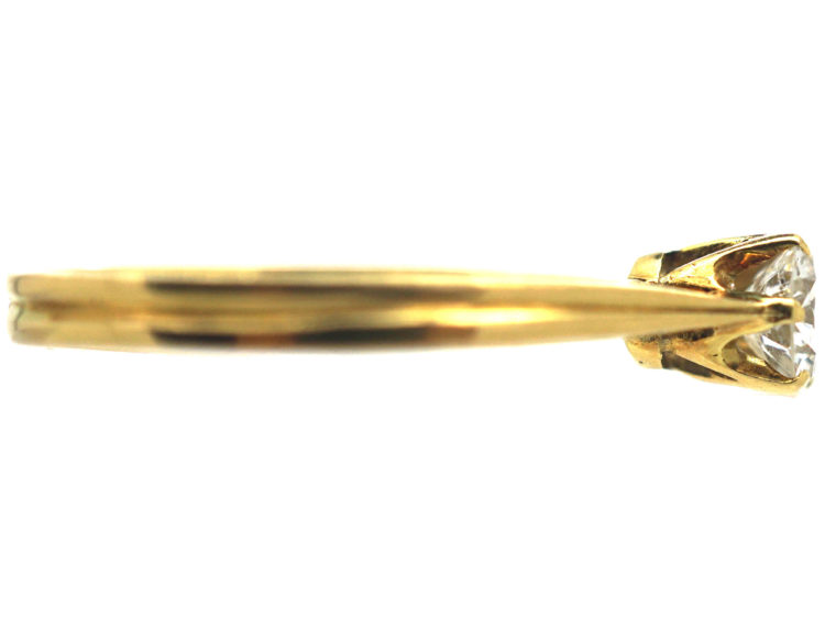 18ct Gold Diamond Solitaire Ring