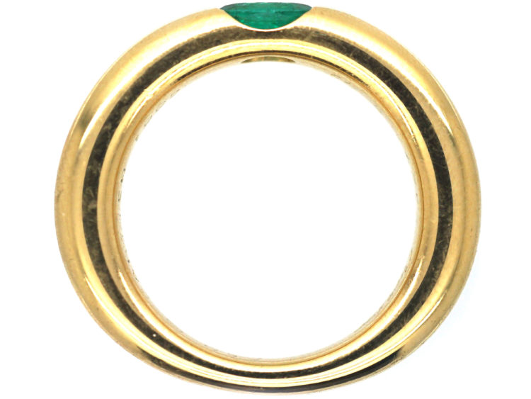 18ct Gold & Emerald Ring by Cartier