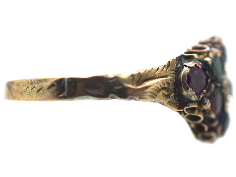 Victorian 9ct Gold Dearest Ring