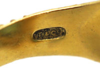18ct Gold & Green Tourmaline Ring by Tiffany & Co