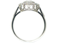Platinum & Diamond Daisy Cluster Ring