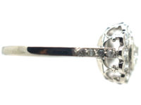 Platinum & Diamond Daisy Cluster Ring