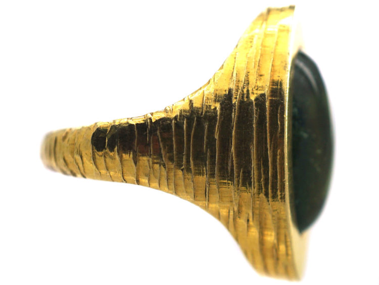 18ct Gold & Green Tourmaline Ring by Tiffany & Co