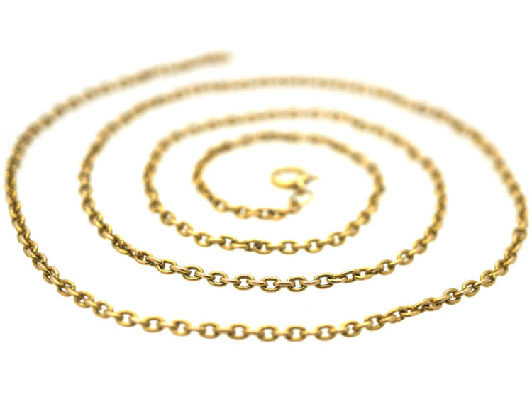 Edwardian 9ct Gold Chain