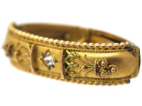 Edwardian 9ct Gold Scarf Clip