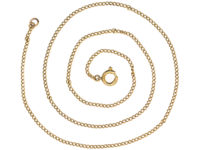 Edwardian 9ct Gold Chain