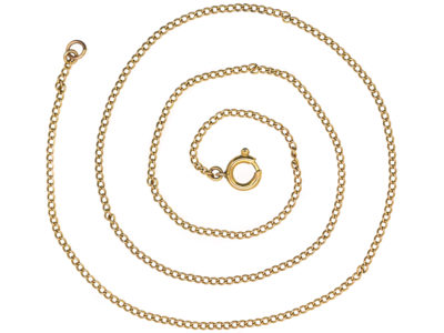 Edwardian 9ct Gold Chain