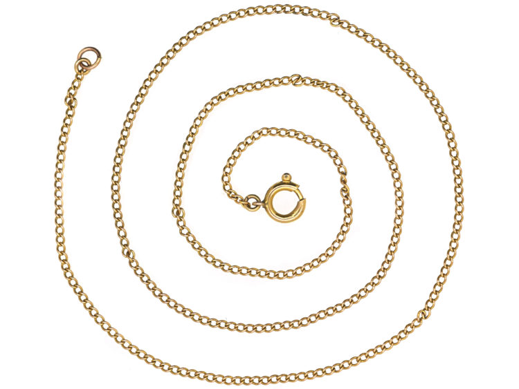 Edwardian 9ct Gold Chain