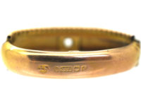 Edwardian 9ct Gold Scarf Clip