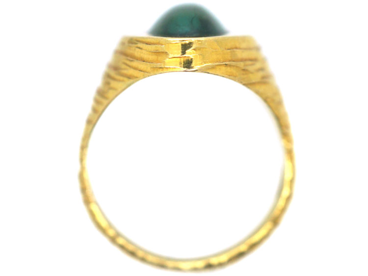18ct Gold & Green Tourmaline Ring by Tiffany & Co