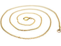 Edwardian 9ct Gold Chain