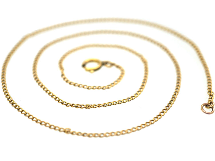 Edwardian 9ct Gold Chain