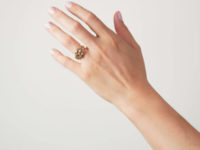 Edwardian 18ct Gold Large Lover's Knot Ring