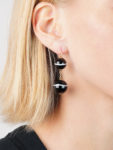 Victorian 15ct Gold & Banded Sardonyx Earrings