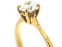 18ct Gold Diamond Soltaire Ring