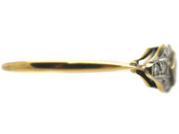 Art Deco 18ct Gold & Platinum Diamond Ring
