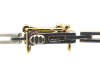 Edwardian 15ct Gold & Platinum, Diamond Cluster Bracelet