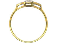 Art Deco 18ct Gold & Platinum Diamond Ring