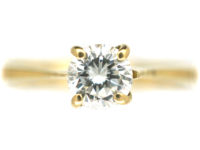 18ct Gold Diamond Soltaire Ring