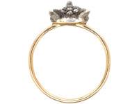 Rose Diamond Fox Ring