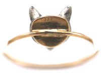 Rose Diamond Fox Ring