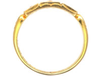 Victorian 18ct Gold Three Stone Diamond Ring