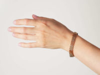 Edwardian 15ct Gold Gate Bracelet
