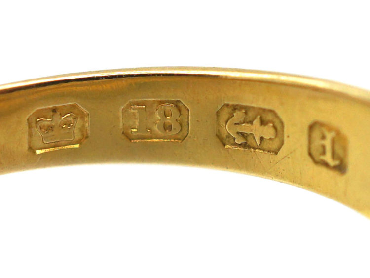 Victorian 18ct Gold Three Stone Diamond Ring