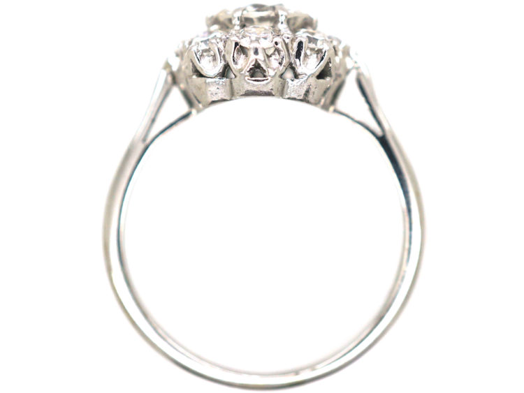 Platinum & Diamond Daisy Cluster Ring