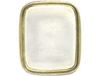 Early Victorian 15ct Gold Cased Seal with an Intaglio of a Crowned Griffin