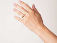 Victorian 18ct Gold Three Stone Diamond Ring