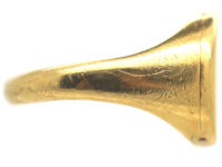 Victorian 18ct Gold Opening Ring with Locket Compartment