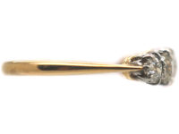 18ct Gold & Platinum Five Stone Diamond Ring