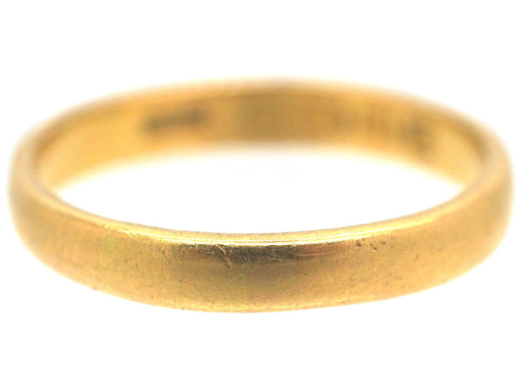 Edwardian 22ct Gold Wedding Ring