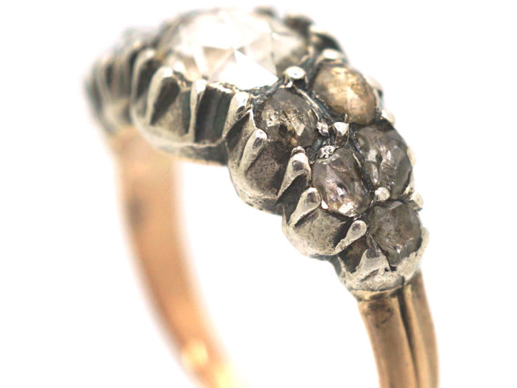 Georgian Rose Cut Diamond Ring