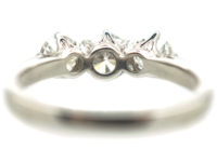 18ct White Gold Three Stone Diamond Ring