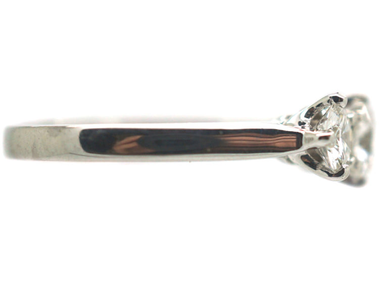 18ct White Gold Three Stone Diamond Ring