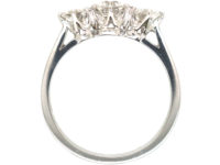 18ct White Gold Three Stone Diamond Ring