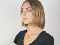 Edwardian 15ct Gold Heart Shaped Pendant set with a Natural Split Pearl