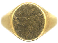 Victorian 18ct Gold Opening Ring with Locket Compartment