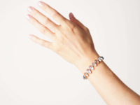 Edwardian 9ct Gold Moonstone Bracelet