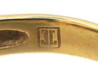 18ct Gold Revolving Sphere Ring