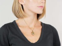 Edwardian 18ct Gold Sapphire & Diamond Oval Locket