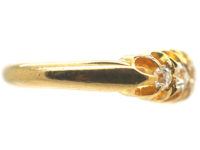 18ct Gold Edwardian Five Stone Diamond Ring