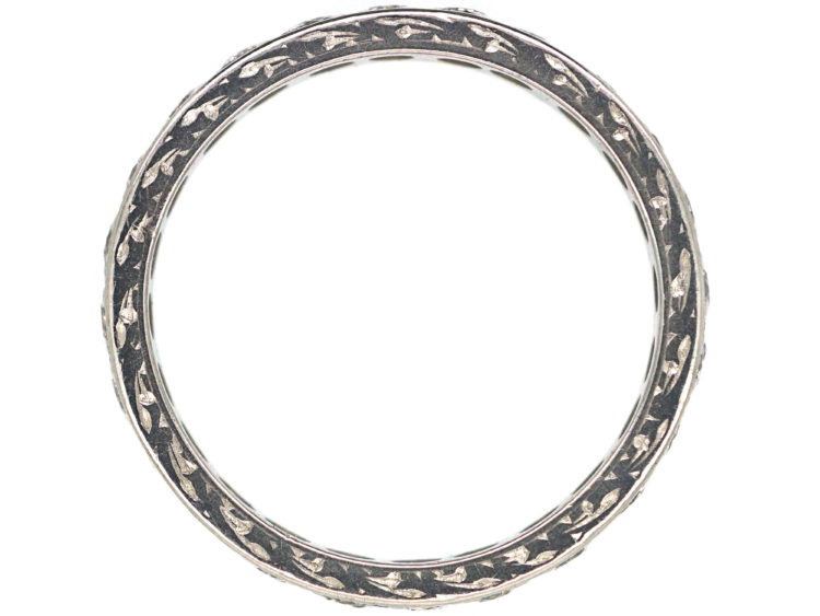 Art Deco Diamond Set Eternity Ring