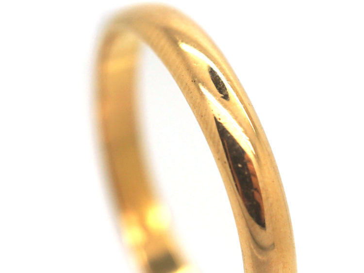 Edwardian 22ct Gold Wedding Ring