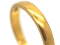 Edwardian 22ct Gold Wedding Ring